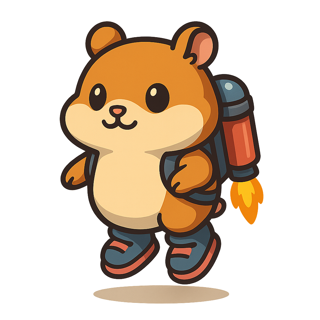 Galactic Quark Hamster Character